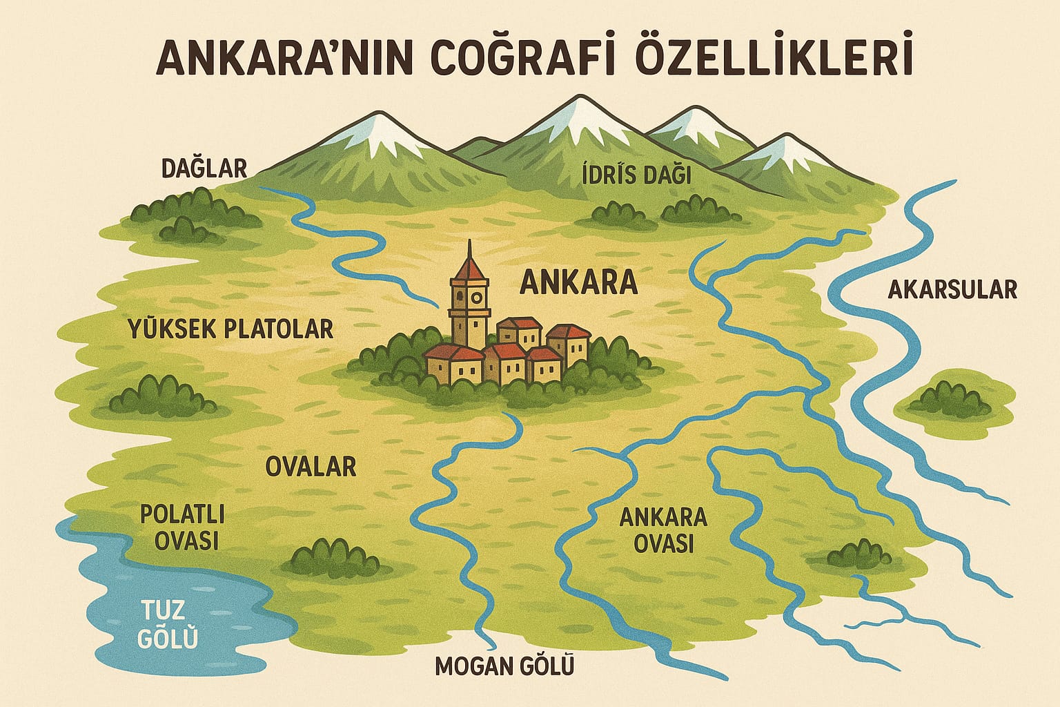 Ankara Coğrafi Özellik 1